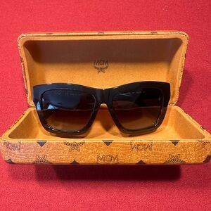 MCM Black Oversized Sunglasses